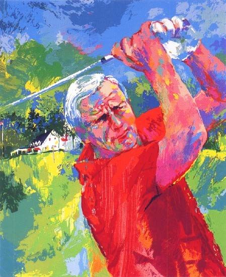 Leroy Neiman Arnold Palmer at Latrobe